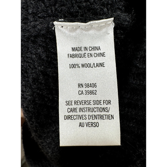 Theory 100% Wool Colorblock Green Cable Knit Holiday Party Office Sweater Dress - Picture 3 of 6